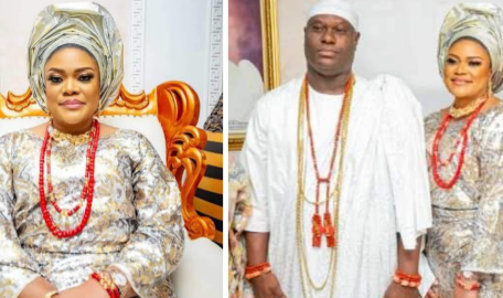 Ooni of Ife and Olori Mariam welcome set of twin