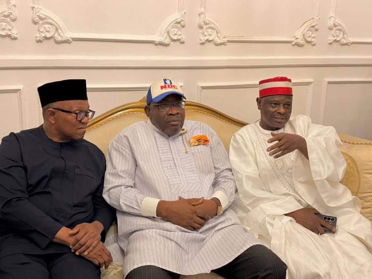 Peter Obi Seriake Dickson and Rabiu Kwankwaso 2