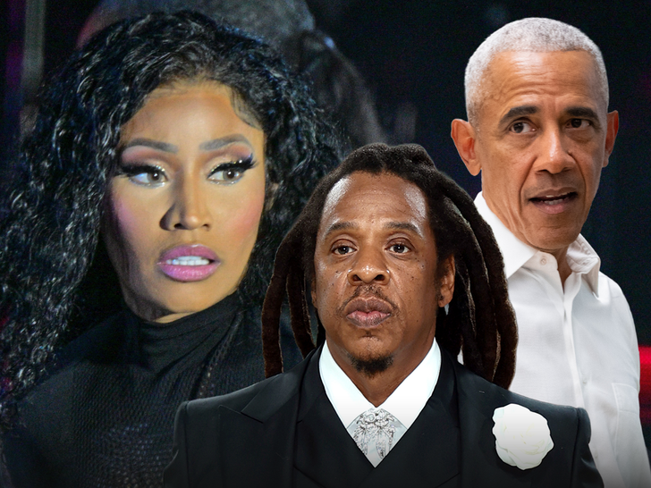 Rapper Nicki Minaj says her hate for Obama and Jay