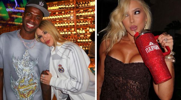 Real Madrid superstar Vinicius Jrs girlfriend Virginia Fonseca announces their