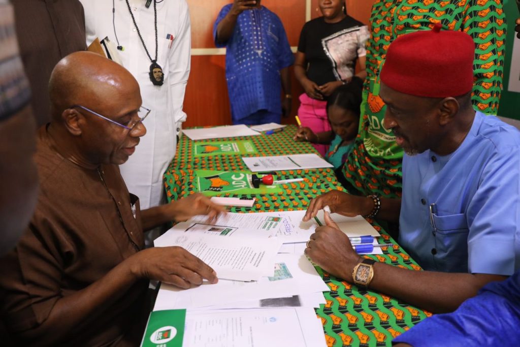 Rotimi Amaechi Submits ADC Presidential Nomination Form For 2027 Election