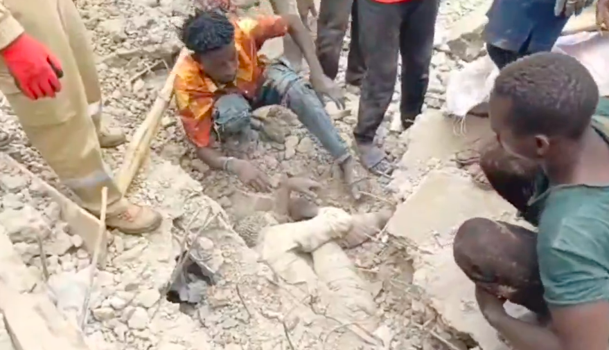 Abuja building collapse kills five, 10 rescued as search continues
