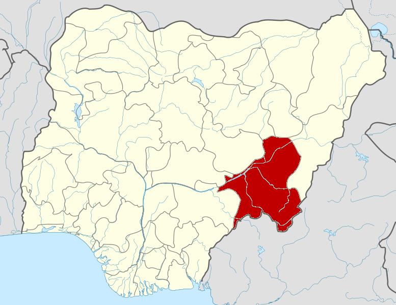 Taraba State map