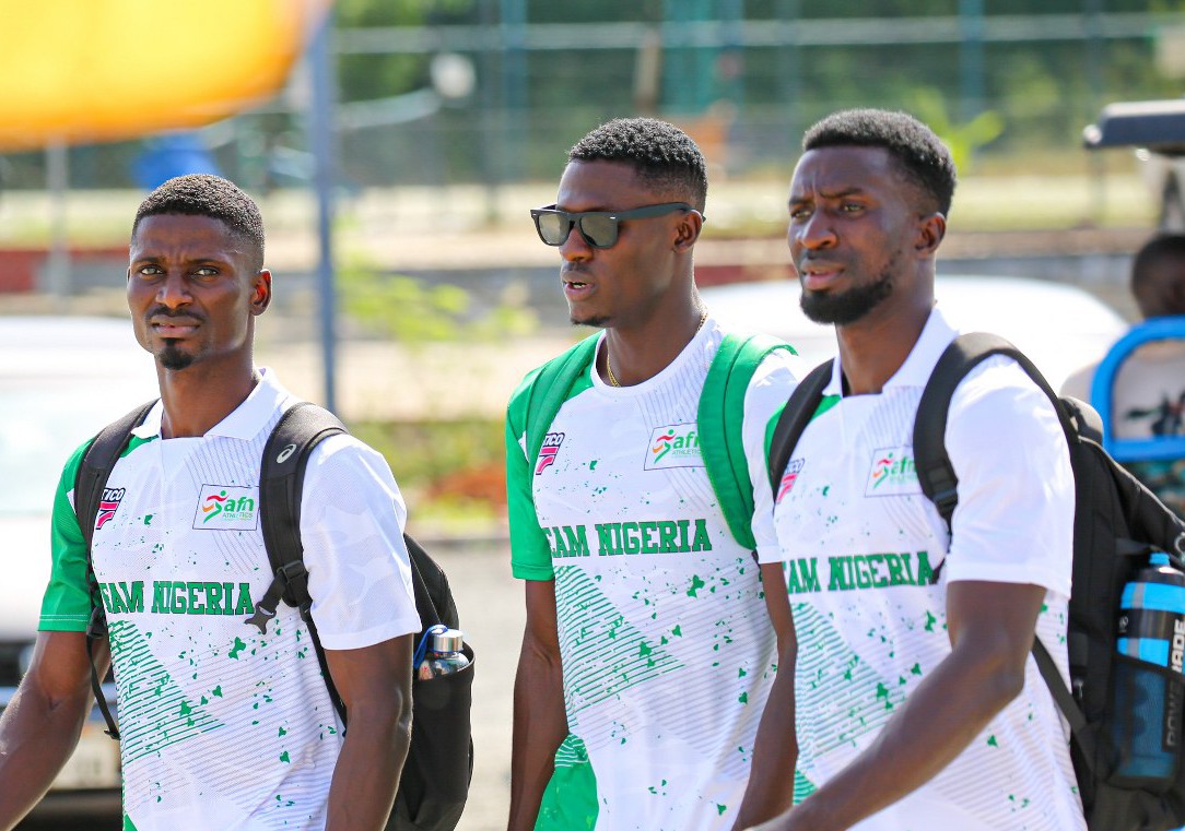 Team Nigeria trio qualify for Mens 400m Semi finals at African
