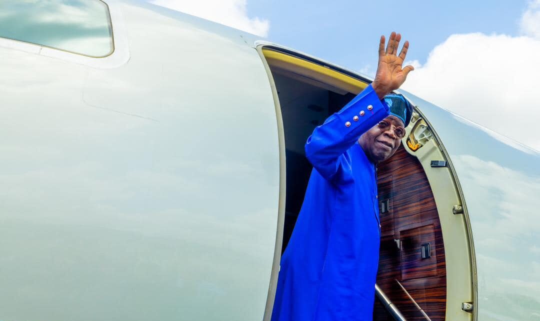 Tinubu travels e1687186201953