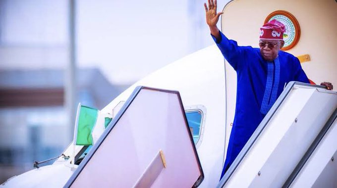 Tinubu travels