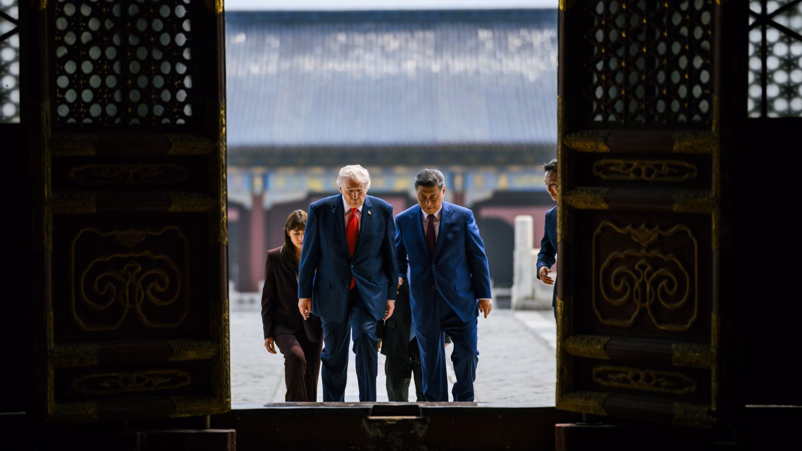 Trump Xi X White House