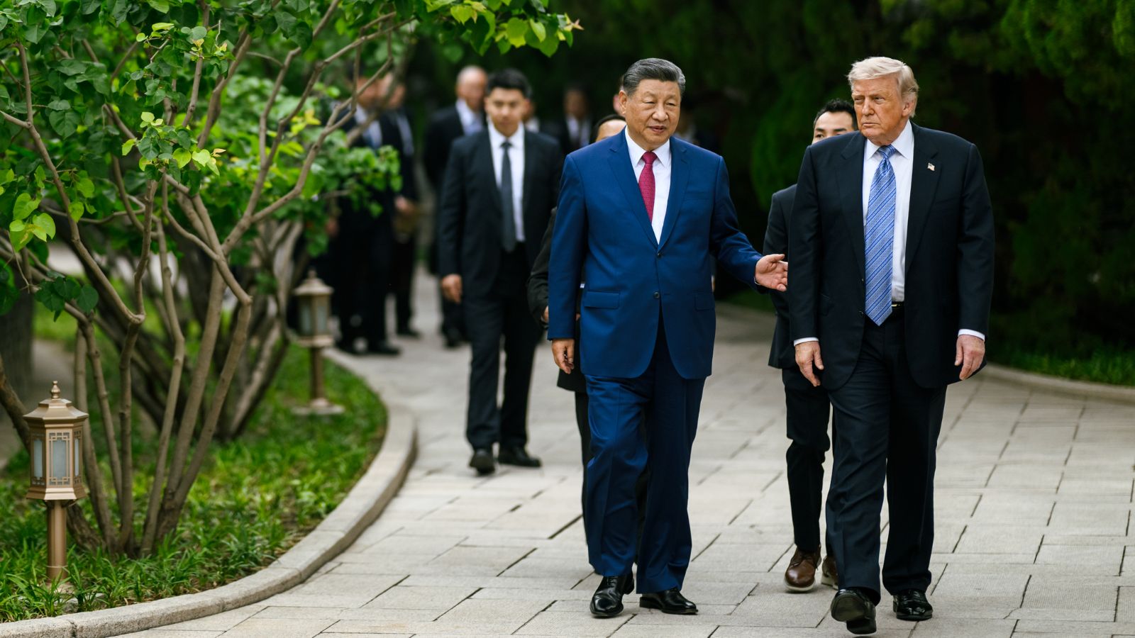 Trump Xi Zhongnanhai X WhiteHouse