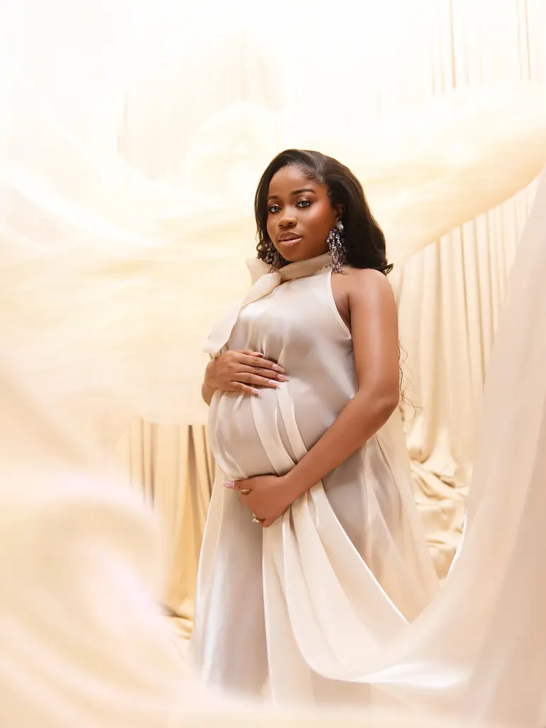 Veekee James Announces Birth Of Baby Girl